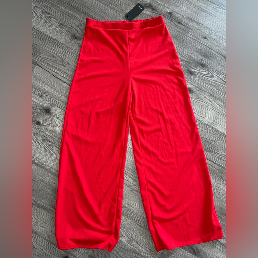 21 Saints Women’s Red Wide Leg Slacks Size‎ XL